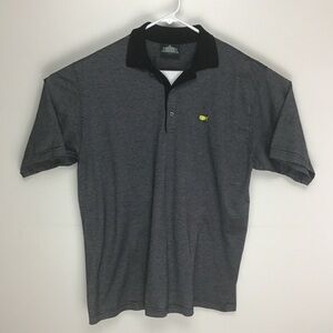 Masters Clubhouse Collection made in Italy short sleeve golf polo shirt large